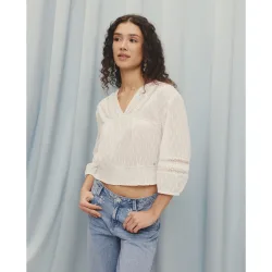 Blusa boho estructura