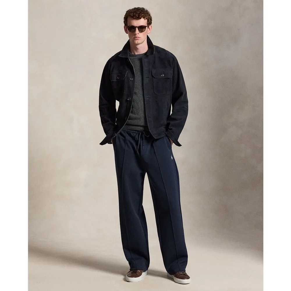Pantalón de chándal de hombre de punto doble con logo - Polo Ralph Lauren - FashionsVida