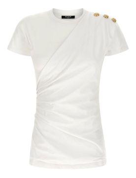 Balmain T-shirt 3 Bottoni