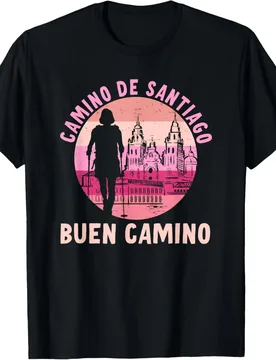 Buen Camino De Santiago De Compostela Jakobsweg T-Shirt Short Sleeve Casual 100% Cotton Shirt - Aliexpress - FashionsVida