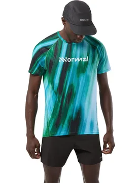 Maglietta A Maniche Corte Race Multicolor XS - Nnormal - FashionsVida
