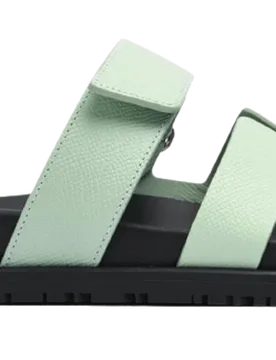 Hermes Vert Jade Chypre Sandals - Hermes - FashionsVida