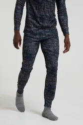 Talus Mens Printed Pants - Black - Black - Size: XXL