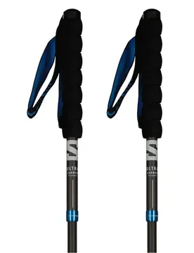 Bâtons Ultra Carbon Foldable Blue 140 cm Homme