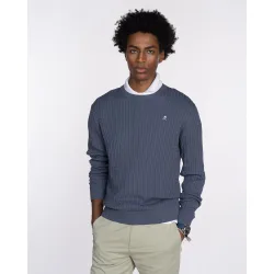 Harper & Neyer - Jersey de hombre liso con cuello redondo
