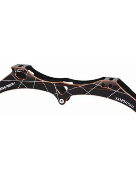 Patins à Roues Alignées 3 Bw 3 Wheels 125 Mm Orange / Black 195 mm unisex