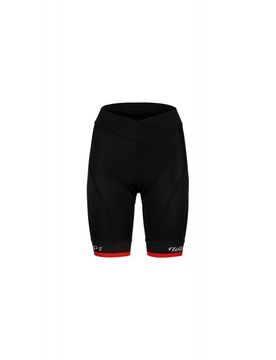 Pantaloncini bici ciclismo CLUB donna senza bretelle B/R