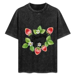 Strawberry jam T-Shirt Minimal Art Print T-Shirt