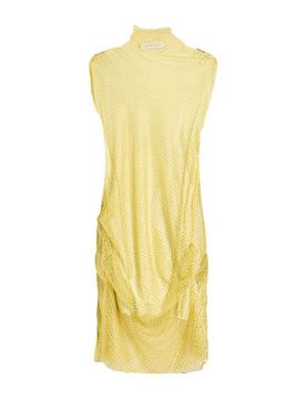 Mini-Kleid Damen Pastellgelb M,S Damen