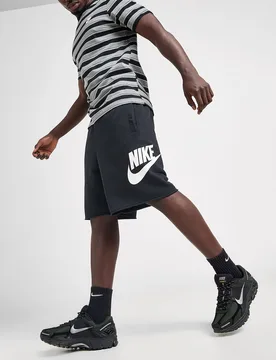 Mens Alumni French Terry Pantaloncino - Nero, nero nero Uomo taglia XXL - Nike - FashionsVida
