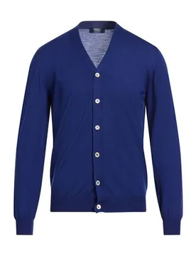 Strickjacke Herren Blau 48,50 Herren - Fedeli - FashionsVida