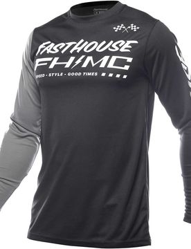 Maglia Moto Cross Bambino Carbon Method Nero Grigi taglia XS