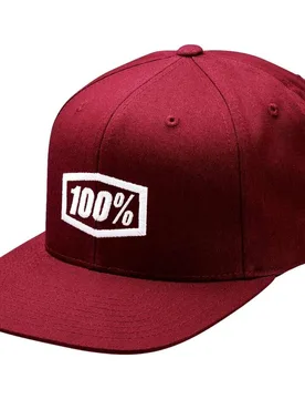 Cappello ICON SNAPBACK Borgogna taglia unica - 100% - FashionsVida