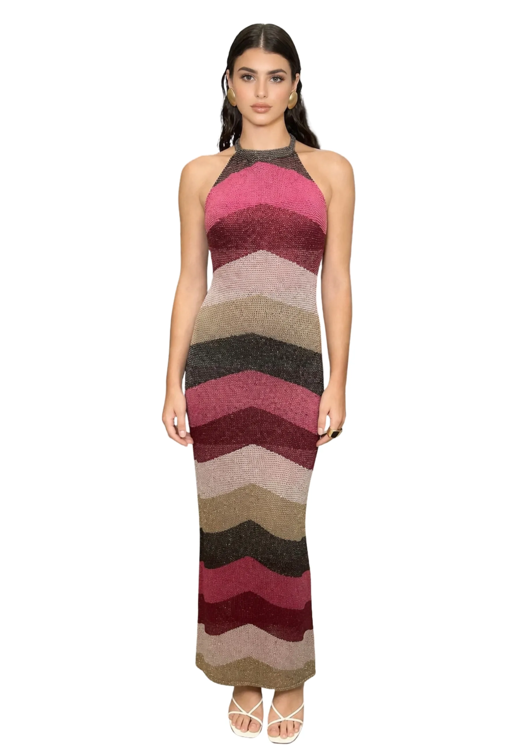 ABITO Donna SCOLLO ALL'AMERICANA - AKEP - FashionsVida