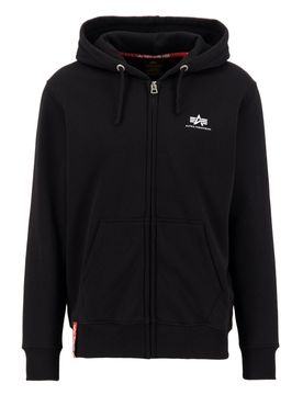 Industries Basic Zip Hoodie Black M Herren