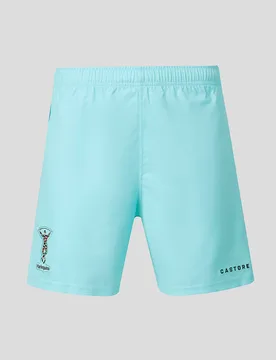 Harlequins Men's 2026/27 Away Replica Shorts Blue 2XL male - Castore - FashionsVida