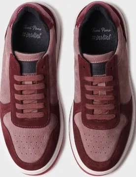 Zapatillas de mujer de piel con cordones - Toni Pons - FashionsVida
