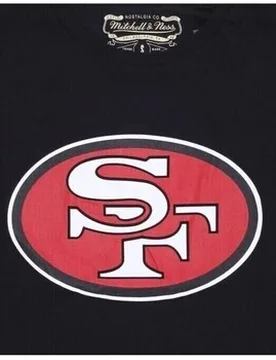 T-Shirt Nfl Team Logo Tee San Francisco M 49erss Eu Xl Male - Mitchell And Ness - FashionsVida