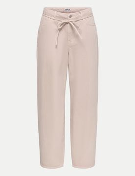 Hose mit Regular-Fit Beige 25/32
