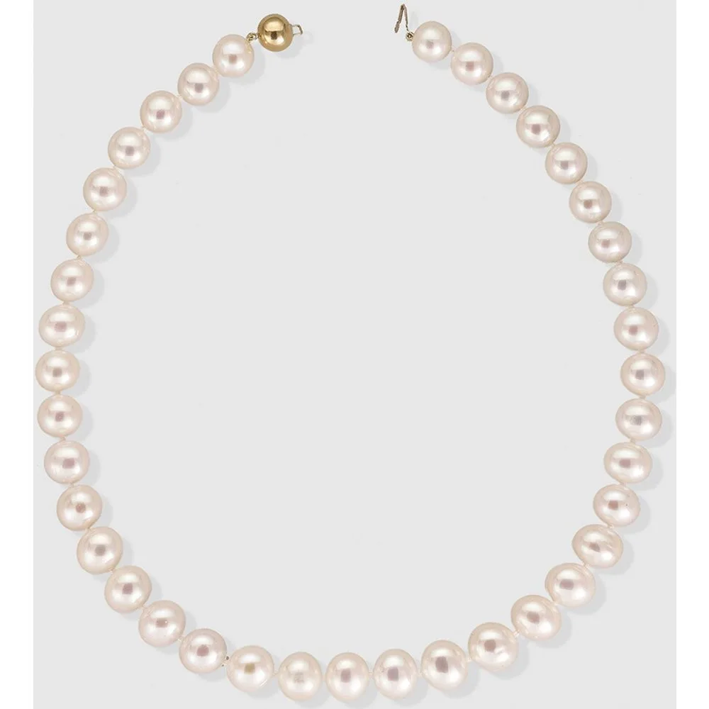 Collar perlas blancas con oro - El Corte Inglés - FashionsVida