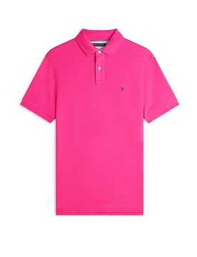 Poloshirt Regular Fit rosa M - Tommy hilfiger - FashionsVida