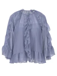 Marc CAIN Bluse blau 36 damen