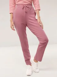 Baumwollstretch Hose, untersetzte Größen, Farbe Rosa, 19, perfekte Passform bequem Damen