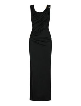 Versace Abito viscoso nero