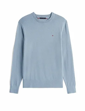 Tommy Hilfiger Pull bleu clair XL - Tommy hilfiger - FashionsVida