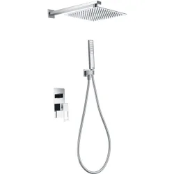 Conjunto de ducha monomando empotrado Suecia Imex