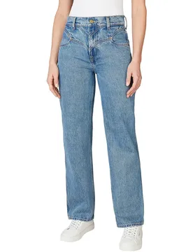Jeans A Vita Alta Robyn Western Straight Denim 27