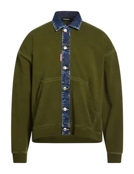 Sudadera Hombre Verde militar L,XS Hombre - Dsquared2 - FashionsVida