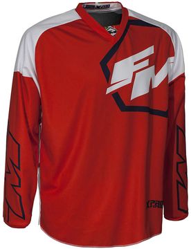 Maglia Moto Cross Enduro XPRO Rosso Bianco taglia S