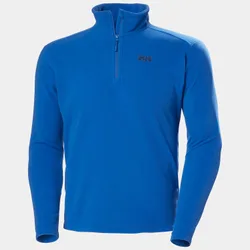 Men's Daybreaker 1/2 Zip Warm Fleece Blue S - Cobalt Blue - Male