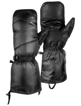 Moufles d'alpinisme en PrimaLoft® - Arctic Mitten Black en Cuir - Taille 9 - Noir - Mammut - FashionsVida