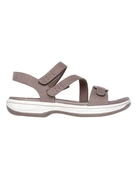 Sandali taupe con fasce regolabili BAYSHORE BASIC NECESSITY 39 - Skechers - FashionsVida