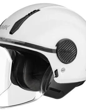 Casco Moto Jet Laminar GL100 Bianco taglia XL - Smk - FashionsVida