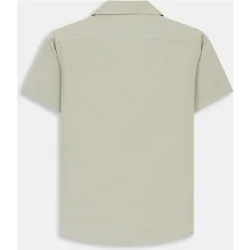 Harper & Neyer - Camisa de hombre lisa de algodón