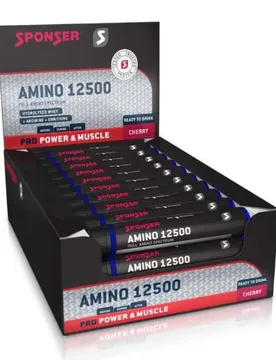 Boîte De Suppléments Amino 12500 Cerise 25ml 30 Unités
