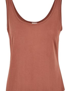 Urban Classics Top rojizo