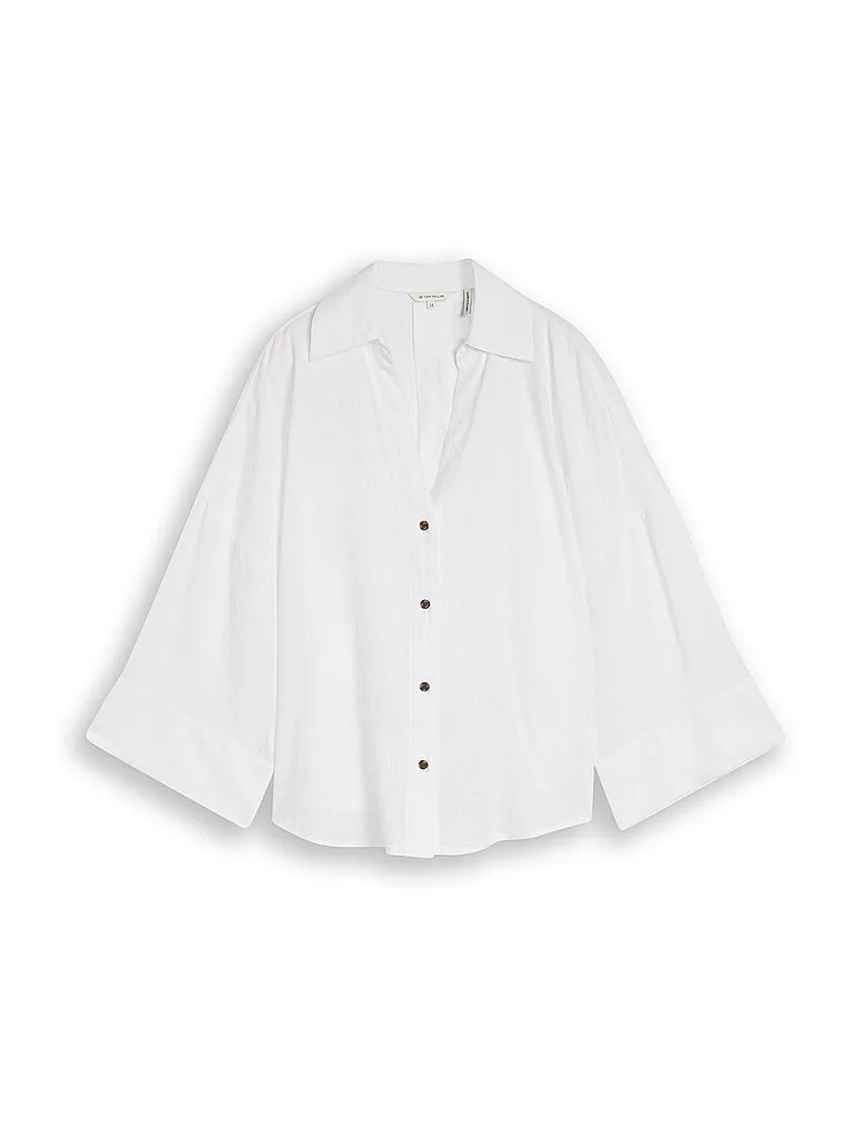 Tom Tailor Blusa bianco 42 - Tom tailor - FashionsVida