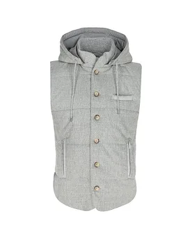 Gilet hellgrau 48 herren - Gran Sasso - FashionsVida
