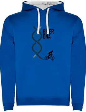 Sweat à Capuche Biker Dna Two-colour - Kruskis - FashionsVida