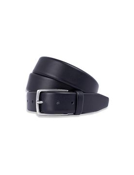 Cinturón de cuero azul oscuro 85