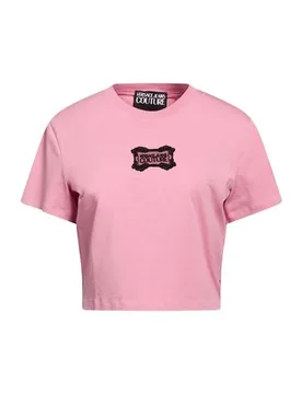Camiseta Mujer Rosa L,M,S,XL,XS Mujer - Versace Jeans Couture - FashionsVida