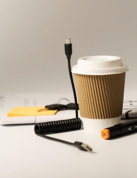 Cavo USB-C con trasferimento dati 1 m - nero