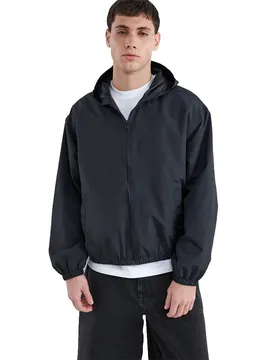 Giacca 3000059 Basic Windbreaker Black XS