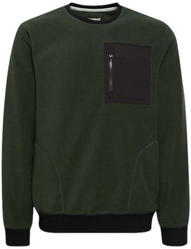 Blend felpa in pile verde 20715833