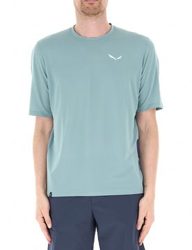 T-shirt tessuto tecnico AZZURRO POLVERE 48/M