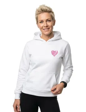 Miss Sweat à Capuche Have A Great Day White M